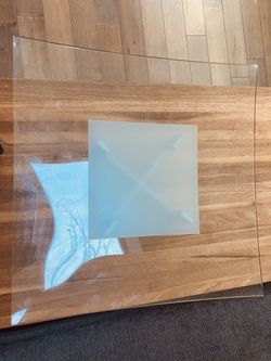 Modernist Ligne Roset Glass Tray