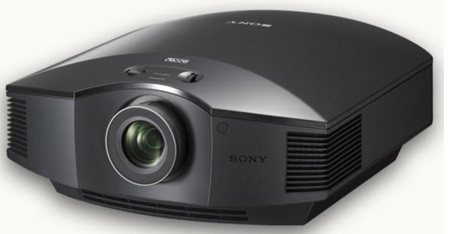 Sony projector and Screen