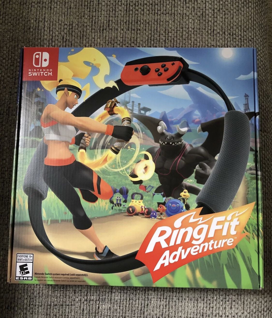 Ring Fit Adventure Standard Edition (Nintendo Switch) New in Box, Sealed