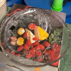 Crystal Glass Centerpiece 