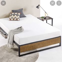 Almost Brand New King Size Bed Fram With Great Condition 