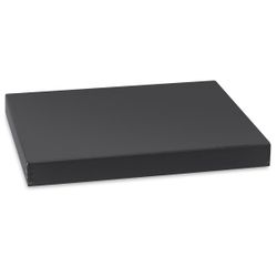 Lineco Archival 13x19" Print Storage Box, Drop Front Design, 13 1/2" × 19 1/2" × 1 1/2", Exterior Color: Black Custom LIN-(contact info removed)