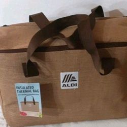 Aldi Insulated Cooler Reusable Bag Trader Joe's Wicker Ice Chest 