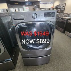 5.2 Cu. Ft. Mega Capacity Smart Wifi Enabled Front Load Washer
