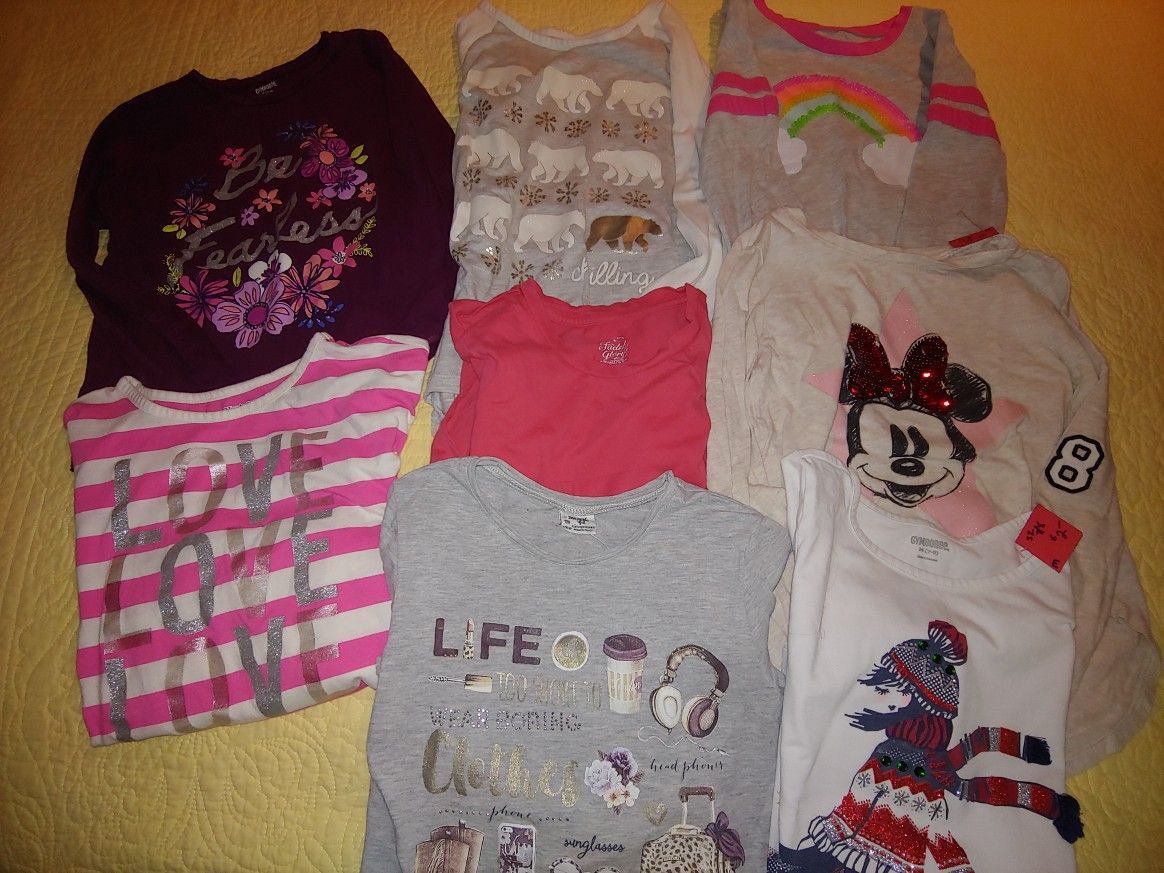 Size 7/8 - 8 girl's tops