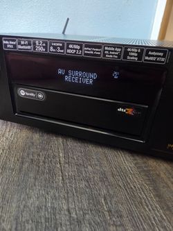 Denon AVR-X6200W 9.2 Stereo AV Receiver @140w Per Channel Functioning