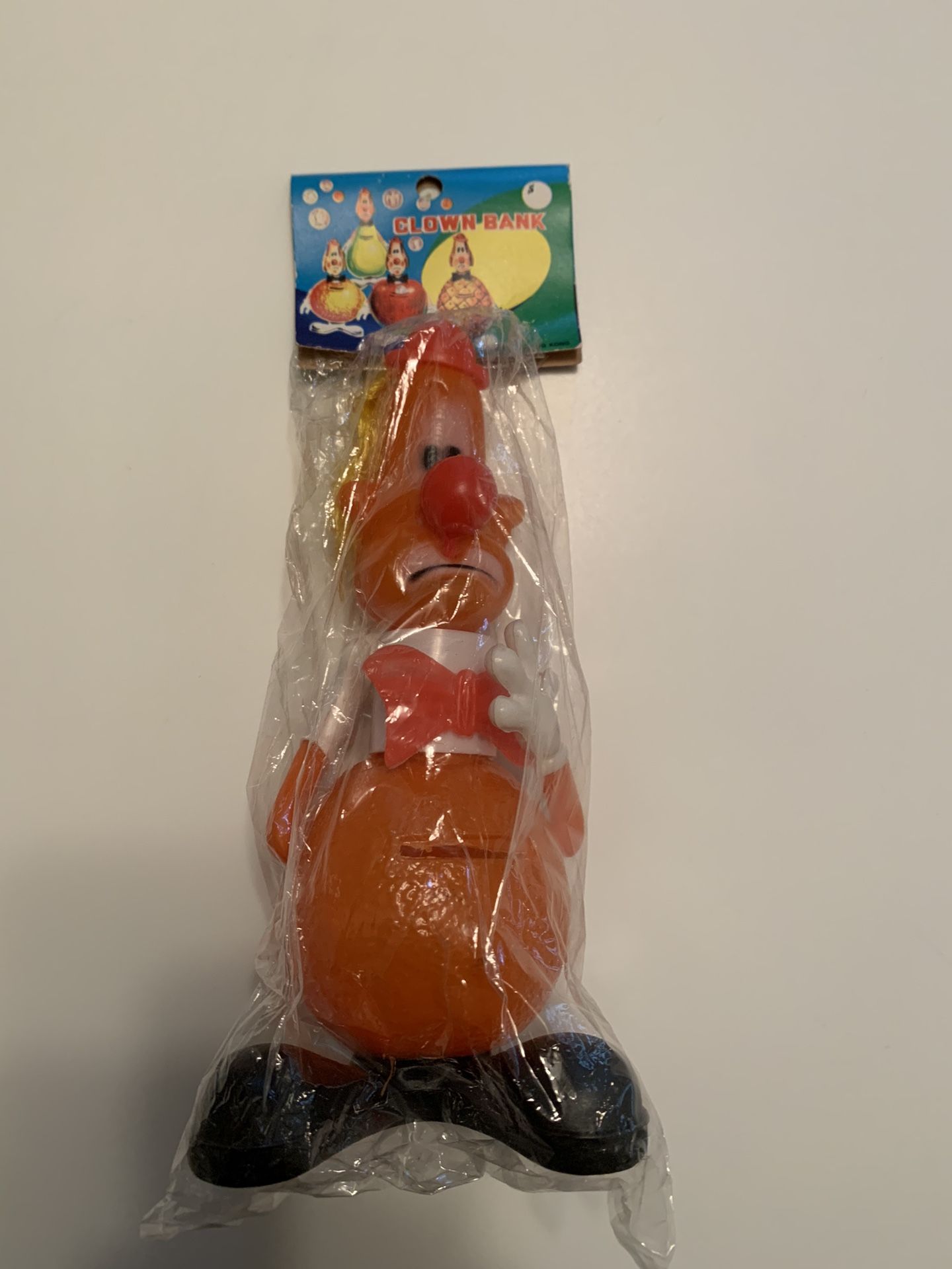 SMC “OSWALD ORANGE” Clown Bank In Original Packaging