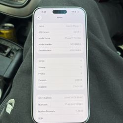 iPhone 17 Pro Max 256gb