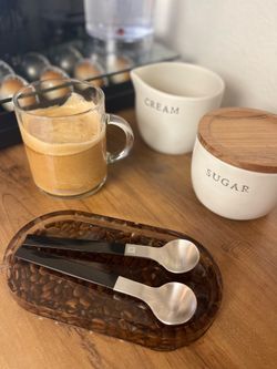 Coffee Bean Decorative Resin Tray