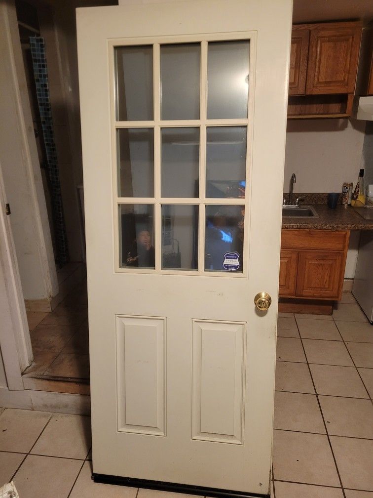32" Exterior Door
