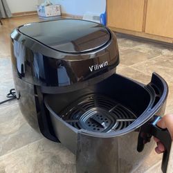 New In Box VILIWIN Air Fryer 4.5 QT Airfryer Digital Air Fryer 8 Preset Menus Hot Air Fryer Cooker with Adjustable Temperature Control