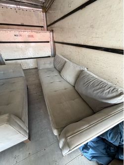 Couch and love seat.