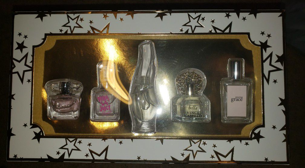 5 piece mini perfume set from Macy's