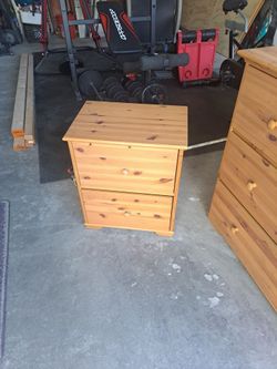 Pinewood bedroom cabinets