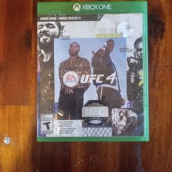 UFC 4 Xbox One Game