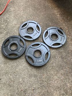 4-5lbs Olympic style weights