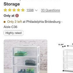 3 Drawer Wide Storage