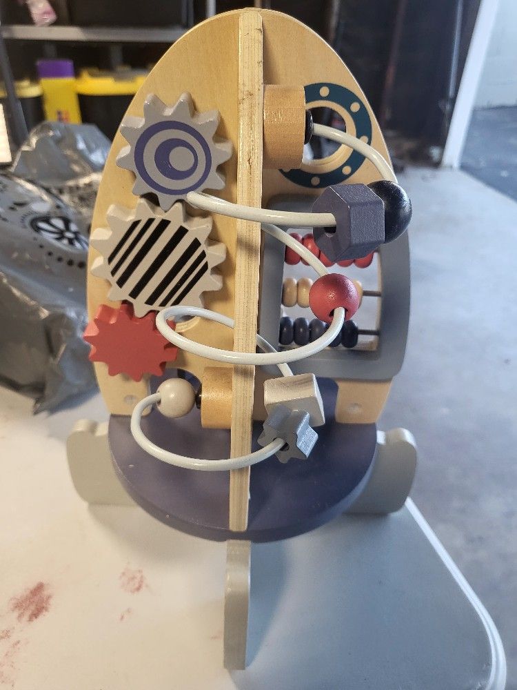 Wooden Activity Rocket