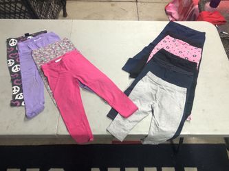 Girls leggings lot size 4