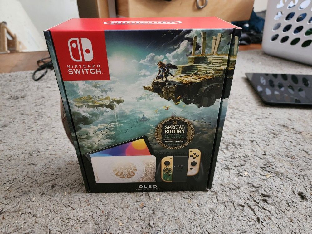 Nintendo Switch Oled Zelda Edition