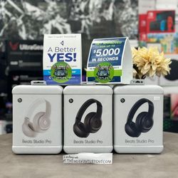 6501017 Beats Studio pro headphones 