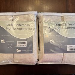 Two pairs of NIB curtains (4 panels total)