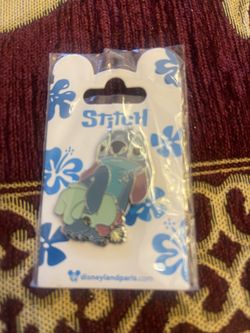 Disneyland Paris Stitch Pin 