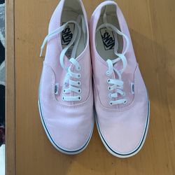 Pink Vans Size 10.5
