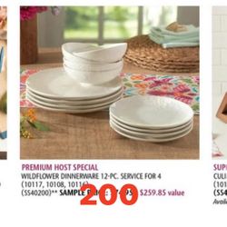 Vajilla Blanca Princess Houses