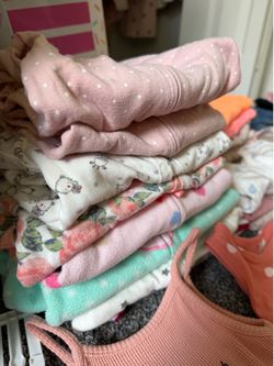 Huge Baby Girl Lot 6-9M -Carter’s, H&M, Cat & Jack – 36 Pieces