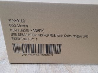 Los Angeles Dodgers 2025 MLB World Series Champions Funko pop set!