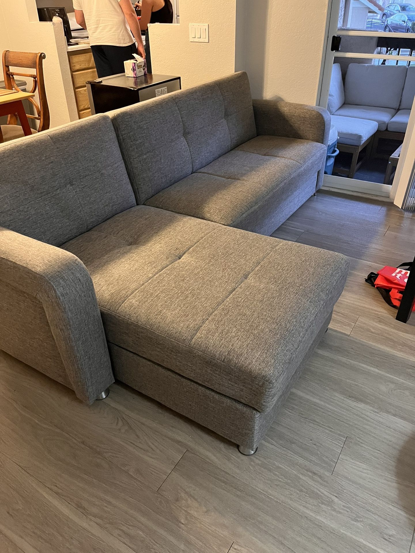 2 Pc Modular Sectional Couch
