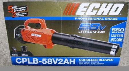brand new in the box  Echo 58 Volt Lithium Ion Brushless Cordless