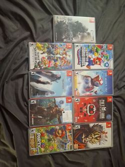 Nintendo switch games for sale