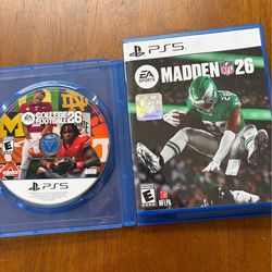 Madden 26 + college football26 bundle for ps5