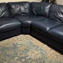 Leather Sectional