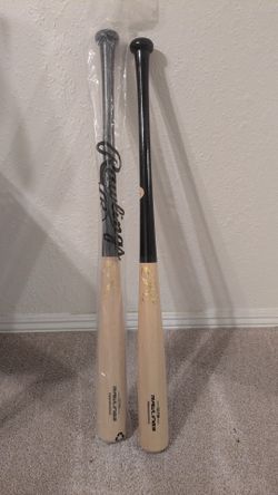 New Rawlings Northwood professional league baseball bats:  $120 each Firm