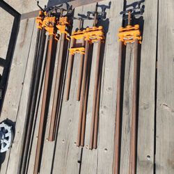 Pony clamps 11 pieces