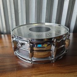 Ludwig Supraphonic 5x14" Snare Drum Vintage 70s Blue/Olive#1224886 10Lug Chicago