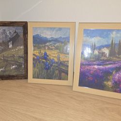 8.5x11 Natural Scenery Realistic Portrait Landscape Printed Art