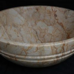 Vessel Sink Marble Handmade 