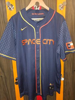 New Houston astros space city blank jersey