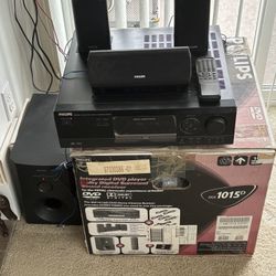 Philips don’t digital surround sound systems with DVD player
