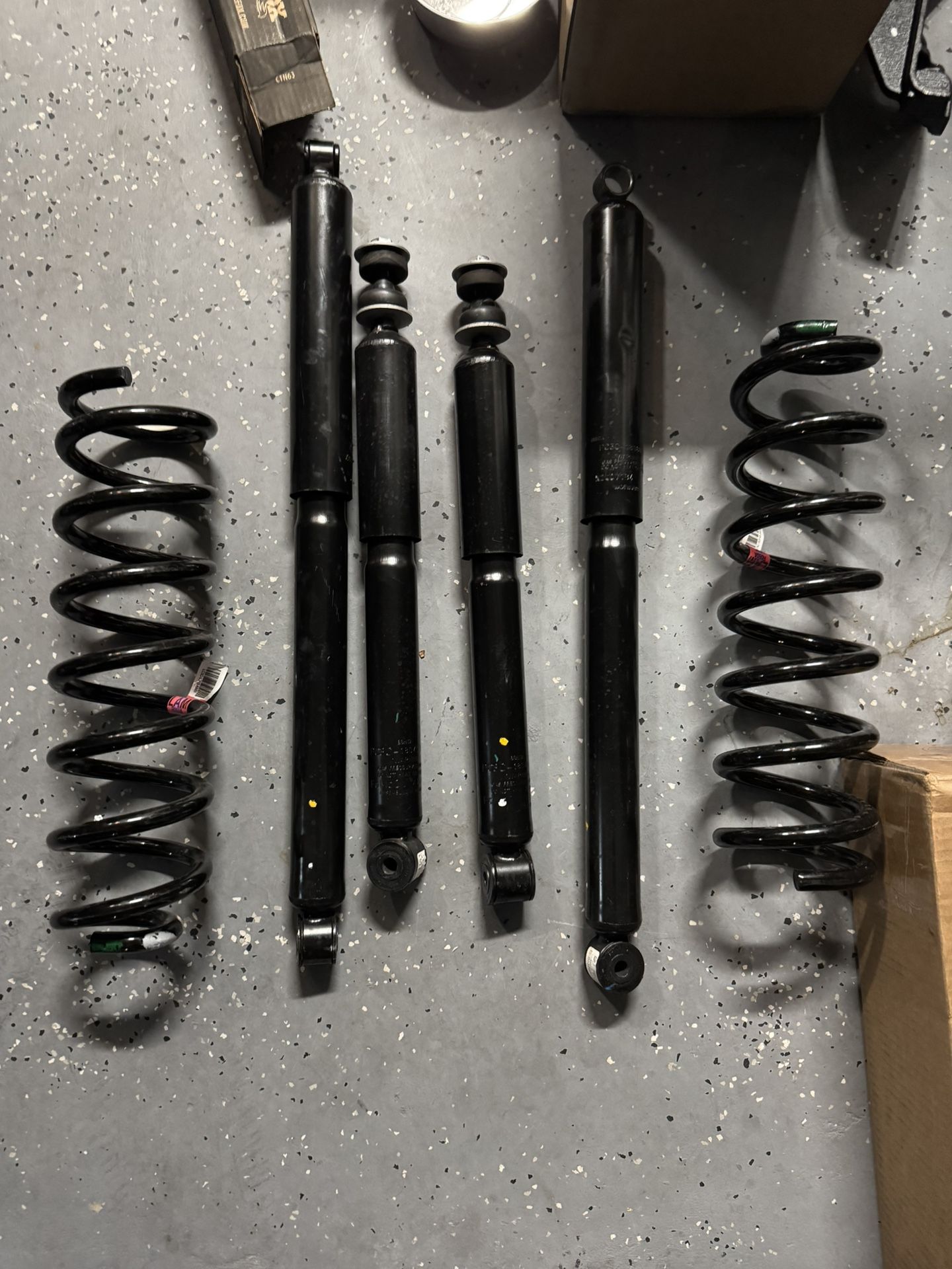 2020-2026 OEM Ford F250 F350 Full Set Suspension Shocks & Front Springs