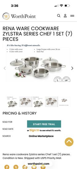 Rena ware 7 piece set new