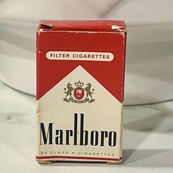 Vintage Marlboro Matchbox 
