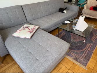 Grey sectional Sofa from Wayfair