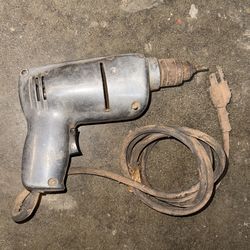 vintage shop-craft 3/8" drill model no. 9748