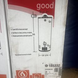 29 Gallon GE Water heater PROPANE