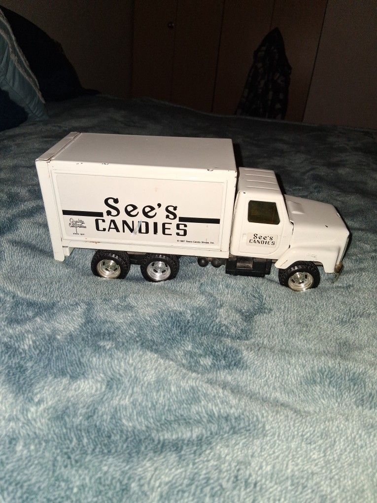 Sees Candy Metal Delivery Truck